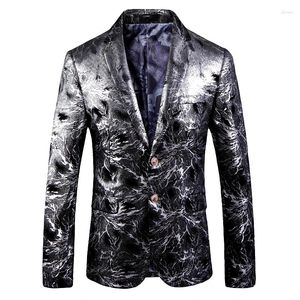 Men's Suits Velvet Premium Business Casual Brazers For Men Single Breasted Four Season Quality Soft Comfortable Jacket Terno Masculino