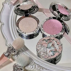 5 цветов Flower Knows Mist Matte Blush Swan Ballet Series Румяна с тиснением в виде лебедя Стойкий естественный макияж Водостойкие румяна Косметика 240228