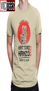 Hattori Hanzo Warrior T Shirt Top Girocollo Maniche corte Teenage Tees Divertente 100 Cotton TShirt for Men 2102255943168
