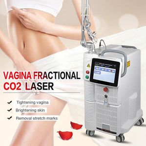 Poderoso sistema 4D Fo-to Laser de CO2 fracionário Alemanha braço VaginaTightening Remoção de cicatrizes Estrias rugas remover máquina de beleza de rejuvenescimento da pele