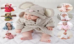 Baby Kids Thandels Robes 20 Cute AnimalShaped Bath Thandels Cotton Children039s Bathrobes Full Moon kläder 2059 Z28969308