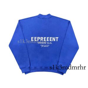 Reprezentantie Bluza z kapturem 2024 Repretesent bluzy projektant listu męska marka Tide Wild High Street swobodna luźna para hellstar z kapturem Reprezentowanie 910