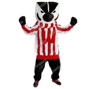 Hot Sales Badger Mascot Costume Halloween Christmas Fancy Party Dress Cartoonfancy Dress Carnival Unisex Adults Outfit