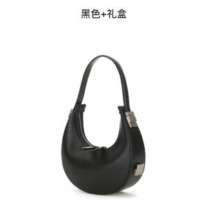 Women Axillary Handbag Designer Purse Smooth calf leather Curved Silhouette Three Dimensional Effect Tote Hardware Underarm handbags Shoulder Bags