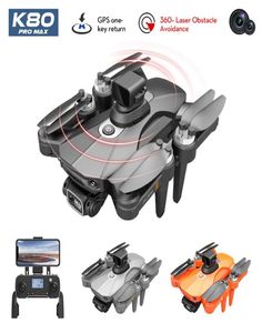 K80Pro Max障害物回避360度クアッドコプター5G Wifi FPV Grande Angular Profissional Fotografia Brushless Motor RC Quadcopt6694572