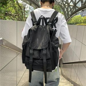 Rucksack 2024 Herren Schwarz Große Kapazität Sport Trend Reise Arbeitskleidung Tasche Jungen Gymnasiast