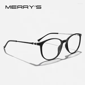 Solglasögonramar Merrys Design Women Vintage Cat Eye Glasses Optics Frame Recept Optical Eyewear S2271