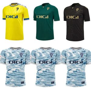 2023 24 Cadiz Mens Soccer Jerseys Carnival LOZANO LUCAS MABIL FALI R. ALCARAZ ALARCON A. NEGREDO BLANCO training Football Shirts