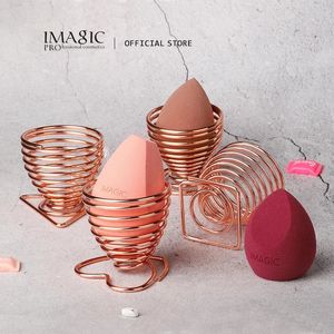 Imagic Beauty Makeup Sponge Gourd Powder Puff Rack Egg Pulver Puffa Bracket Box Dryer Organizer Beauty Shelf Holder Tool 240229