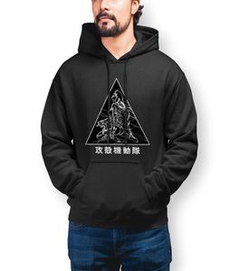 Men039s Hoodies Sweatshirts Ghost in the Shell Cotton Major Batou Gits Japanese Anime Streetwear Pullover Hoodie Autumn Long 8399757