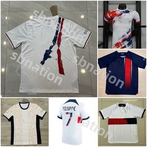 24 25 Hakimi Camisas de futebol SERGIO RAMOS VERRATTI DANILO SANCHES Mbappes Maillots Camisa Homens Crianças Kit Define Uniforme Enfants 2024 Camisas de futebol