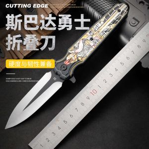 3D Printing Composite Fiber Handle Outdoor Mini Retired D2 Steel Folding Wilderness Survival Knife 218665