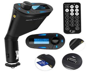 Car LCD Kit MP3 Stereo o Player Wireless Auto Charger FM Transmitter USB Chargers Adapter WMA SD MMC Card Slot3839952