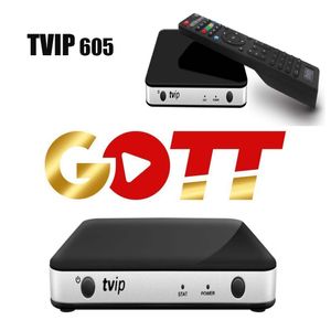 TVIP 605 1/3/6/12 månaders stöd Android TV -låda STB OTT Crystal