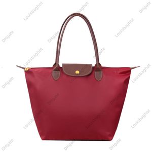 2024 Waterproof Nylon Shoulder Bags Tote Women Casual Dumpling Bag Ladies Large Capacity Handbag Mommy Shopping Bag Beach Bags