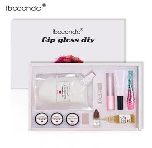 Lucidalabbra opaco Set fai da te MaLipgloss Base Pigment Powder Kit di strumenti per essenza di fragranza naturale7290578