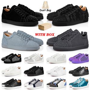 2024 Red Bottoms Shoes Italian craftsmanship Men Casual Loafers Women Designer shoes red bottom Black Red Spike Patent Leather Wedding sneakers men trainers DHgate