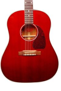 J45 Wine Red Top Spruce Lr.Baggs Acoustic Guitar