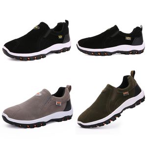 Running Spring Summer Red Black Pink Green Brown Mens Low Top Beach Breathable Soft Sole Shoes Flat Men Blac1 GAI-57 GAI