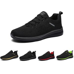 Sport Mens 2024 Running Shoes Breathable Women Men Trainers Color129 Fashion Comfortable Sneakers Size 46 s