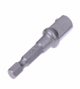 3pcs Drill Adapter Socket Adapter Drill Bit Set Hex Shank 14quot 38quot 12quot Wrench Sleeve Extension Bar Drive Power To1178198