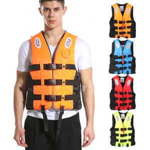 Giubbotto di salvataggio per sport acquatici sicuri Giubbotto salvagente portatile Cinghie regolabili resistenti all'usura con striscia riflettente Accessori per esterni 240219