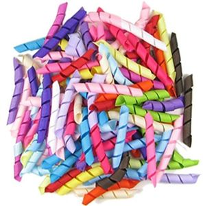 196 colori opzionali HipGirl 25 pollici lunghezza 14quot Larghezza nastro grosgrain Korker per fiocchi per capelli Fiocco per capelli per elastico con clip 101468683