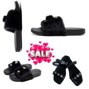 Gai designer chinelos novos clássicos da moda sandália feminina sandale sliders chinelo de metal plataforma verão slide plano