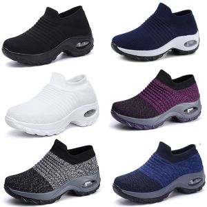 Large size men women's shoes cushion flying woven sports shoes hooded shoes fashionable rocking shoes GAI casual shoes socks shoes 35-43 18