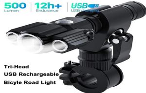 Multifunction LED Light for MTB Road Bicycle Lamp Cycling Bike Light Aluminum Alloy USB Waterproof Bike Flashlight Front Light Hea8099733