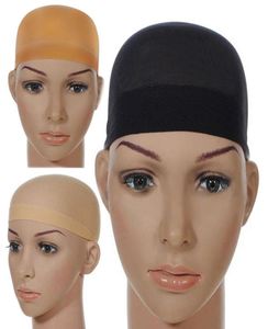 2Pcs Hair Mesh Wig Cap Hair Nets Wig Liner Hairnet Snood Glueless Dome Wig Cap Stretchable Elastic Hair Net6224004