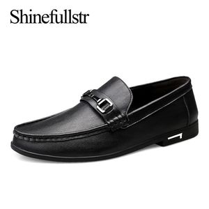 Spring Autumn Men Casual Luxury Leather Mens Loafers Lofer Shoes Loafer Loffers slip-on Mocasines Hombre Drop 240228