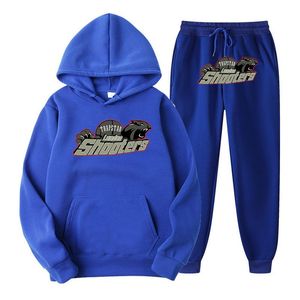 Herrspårsdräkter avslappnade högkvalitativa broderade män Kvinnor hoodie Trapstar London Shooters Hooded Tracksuit Designer Sportkläder Pullovers Tiger Hoodie