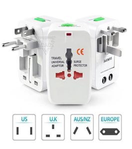 Universal International Adapter allt i en rese AC Power Wall Charger för oss EU UK AU Converter Plug med Retail Package6304138