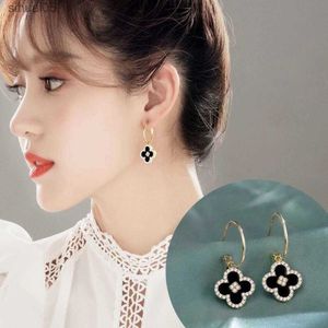 Stud Stud Leaf Clover Designers Brincos Designer Carta Ear Stud Pérola Geométrica Brinco Casamento Jewerlry 240306