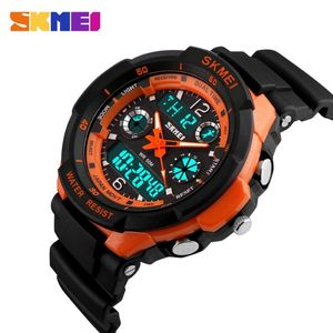 Skmei Kids Watches Anti-Shock 5bar مقاومة للماء الرياضة في الهواء الطلق يراقب الموضة الرقمية ساعة Relogio Masculino 0931 1060273G