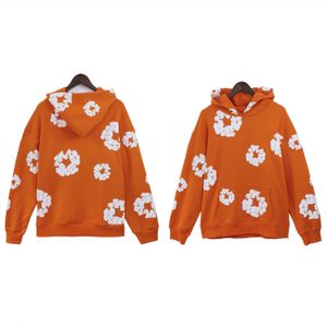 ملابس مصممة للرجال هوديي العلامة التجارية الفاخرة Kapok Plush Hoodie مع Donut Foam Print Trendy Brand Teams Hoodie للرجال والملابس الرياضية Cyn7 النسائية