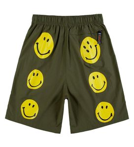 Kapital Harajuku Shorts Smile Face Jogger Knee Length Sweatshorts Vintage Men Short Pants Unisex Trackpants Plus Size Cargo Trouse9843567