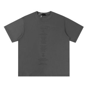 Nuova maglietta Designer TShirt T-shirt da uomo di lusso Nero Bianco Colore Lettere Puro cotone dimagrante traspirante anti-pilling Manica corta Uomo Donna TLa moda per il tempo libero#014