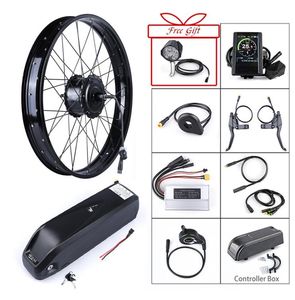 BAFANG 48V 750W Cassette 175mm Fat Bike Electric Bicycle Conversion Motor Kit 20039 26039 Wheel with 48V 13Ah Electric Bike 5990770