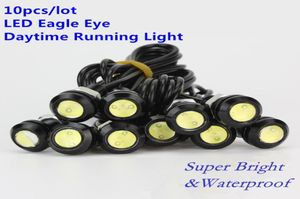 10pcs LED Mini Kartal Göz Parkı Gündüz Sürüş Tail Işık Yedekleme Drl Sis Lambası Cıvatası Vidalı Araba Aydınlatma Led Agle Göz Lambası1968370
