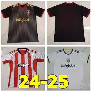 2024 Saiyans FC MENS 축구 유니폼 킹스 리그 홈 풋볼 셔츠 짧은 슬리브 유니폼 성인 어린이 24 25 Sevens Kings League Mostoles Football Shirt