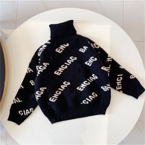 어린이 디자이너 스웨터 브랜드 중립 고품질 스웨터 베이비 점퍼 가을과 겨울 어린이 따뜻한 고품질 90-150cm A7