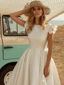 Elbise bahar sonbahar beyaz tatlı elbise vintage zarif lolita balo partisi frocks kadın giyim bayanlar midi fırfır cottagecore elbise
