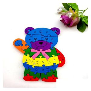 Model Building Kits Wholesale Custom Jigsaw Puzzle Figure Mini Toy Model trägelskub Interaktiva leksaker Baby Drop Delivery Toys GI DH3Y00