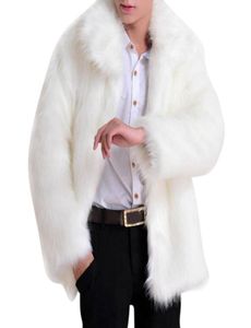 Faux Fur moda de pele masculina jaqueta de casaco de casaco Lady Men039s Faux Leather Luxury Jackets Men Parker Luxury Fur Coat5860152