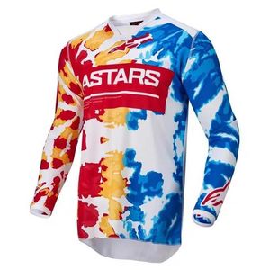 Men's T-shirts 2024 Astars New Quick Drying Sweatwicking Mens Long Sleeved Summer Breathable Bicycle with Reduced Road Speed