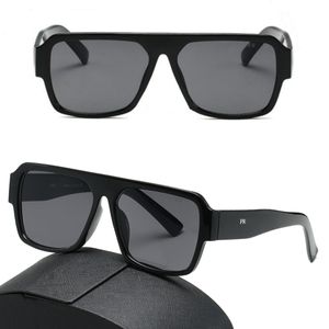 Designer solglasögon bokstav p varumärke solglasögon medelbredd inramning uv400 linser avancerad sense glasögon för unisex körning spr22y