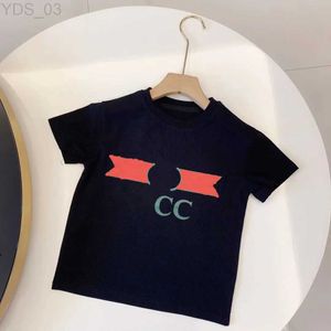 T-shirts Baby Designer Kid T-shirts Summer Girls Boys Fashion Tees Children Kids Casual Trendy Bear Printed T Shirts bule Color dhgate 240306