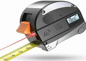 Taśma mierzy 40 m Laser Mierzenie Zapić cyfrową elektroniczną elektroniczną ruletkę nierdzewną miara Multi Angle Tool1622000